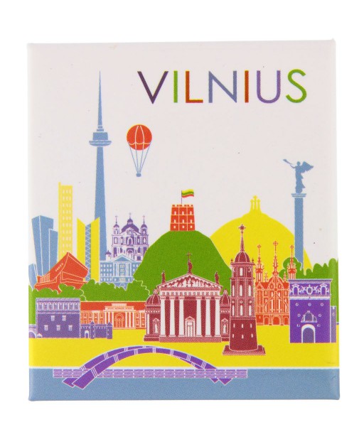 Suvenyrinis magnetas Vilnius